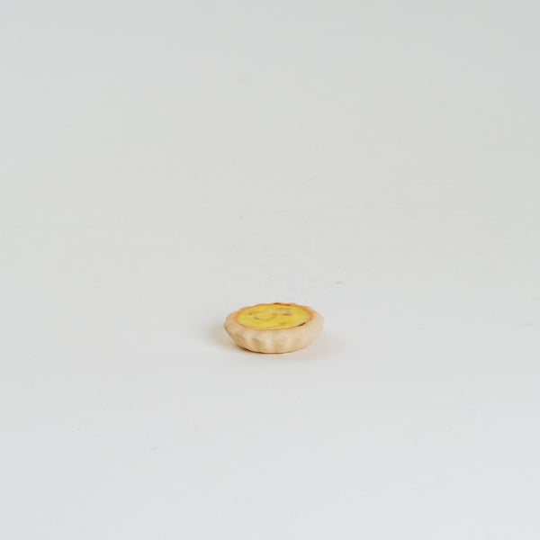 Egg Tart Chopstick Rest – Handmade Japanese Ceramic Hashioki