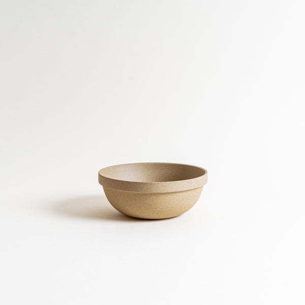 7.3" Hasami Porcelain Deep Round Bowl in Natural