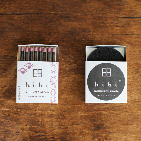 Hibi Incense Match - Sandalwood | On-the-Go Aromatherapy