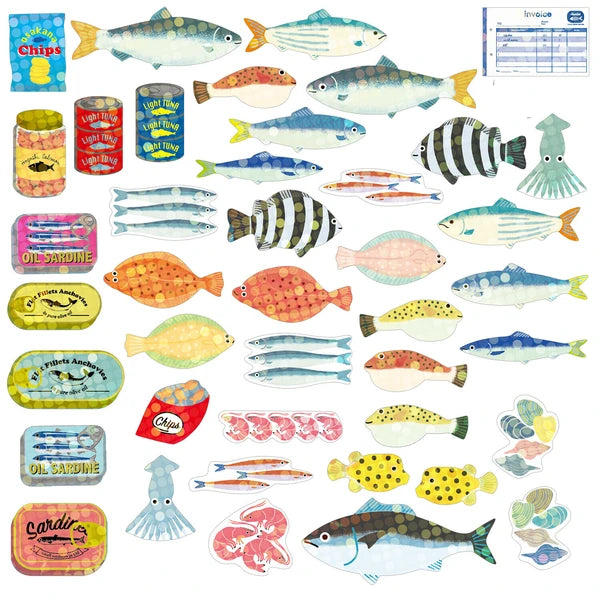 Haco Sticker Box - Fish