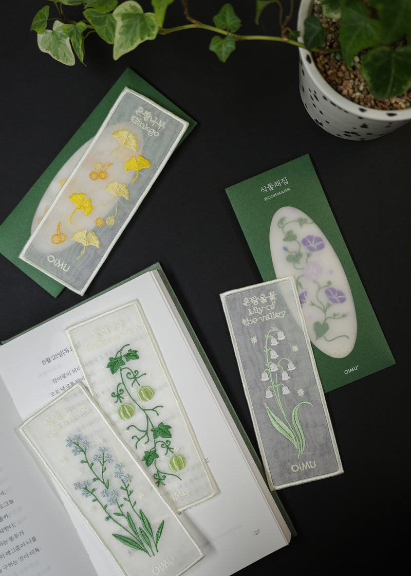 OIMU Plant Collecting Bookmark