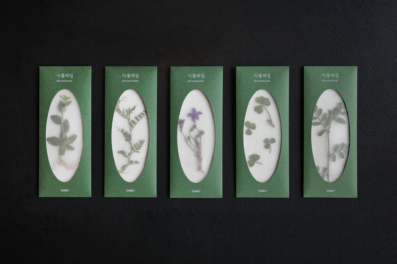 OIMU Plant Collecting Bookmark