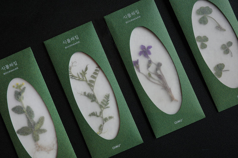 OIMU Plant Collecting Bookmark