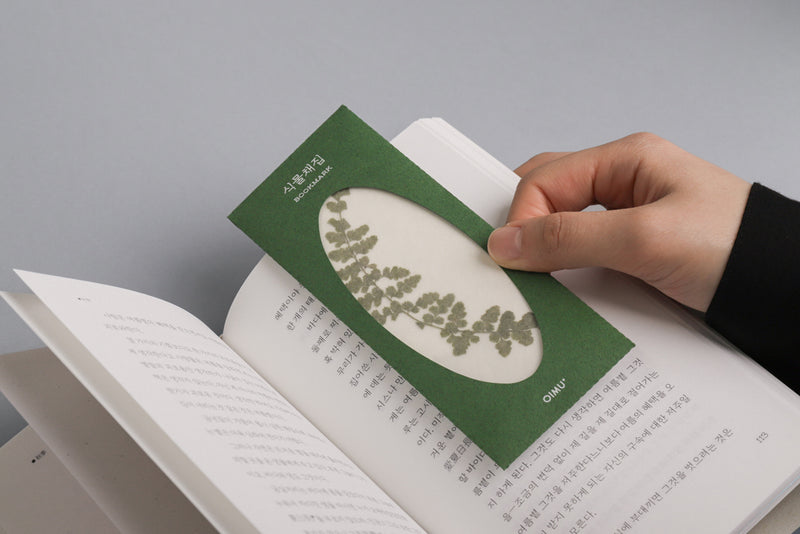 OIMU Plant Collecting Bookmark