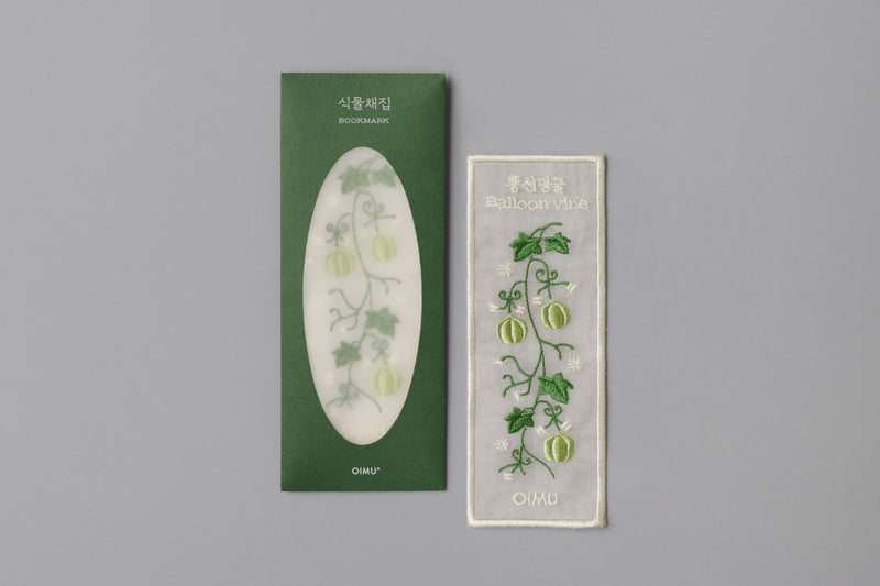 OIMU Plant Collecting Bookmark