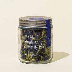 The Qi Single Origin Butterfly Pea Tea