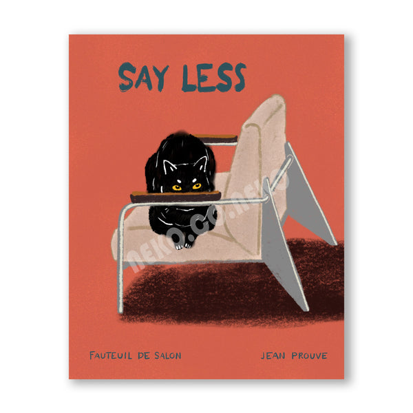 Cat Print - Say Less