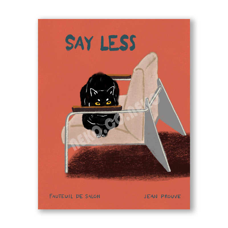 Cat Print - Say Less