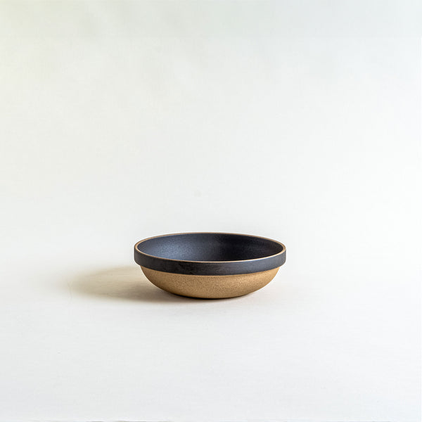 7.3" Hasami Porcelain Round Bowl in Black