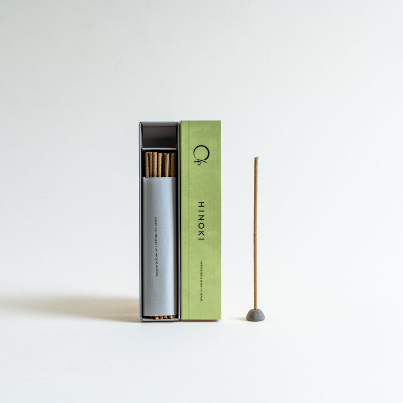 CHIE - Hinoki Incense Sticks with Holder