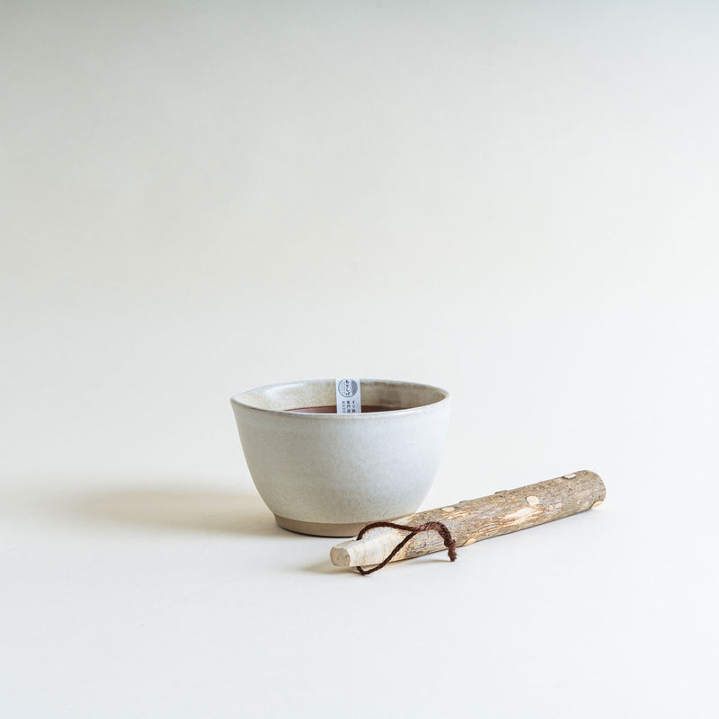 Motoshige Mortar and Pestle in White