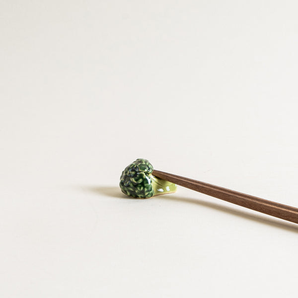 Broccoli Chopstick Rest