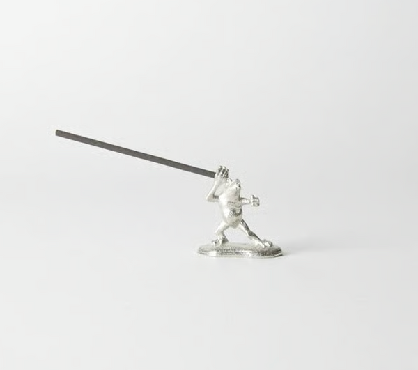 Frog Incense Holder – Japanese Cast Metal – mogutable