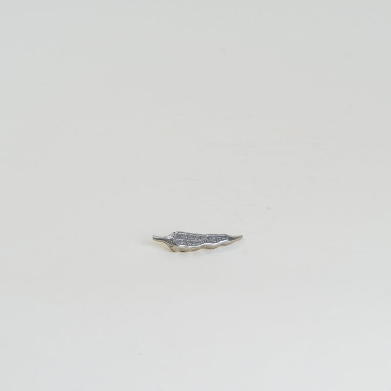 Japanese Tin Chopstick Rest - Red Chili