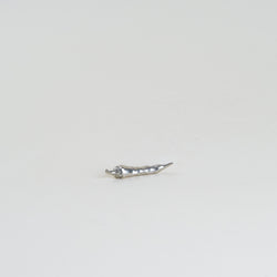 Japanese Tin Chopstick Rest - Red Chili