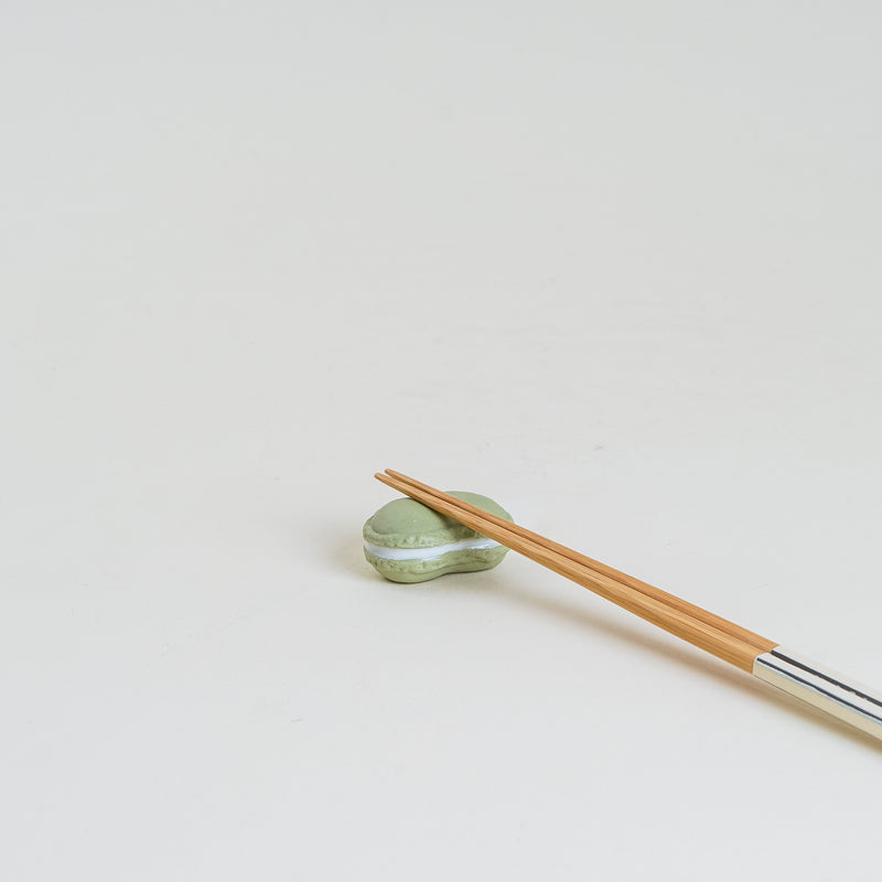 Pistachio Macaroon Chopstick Rest