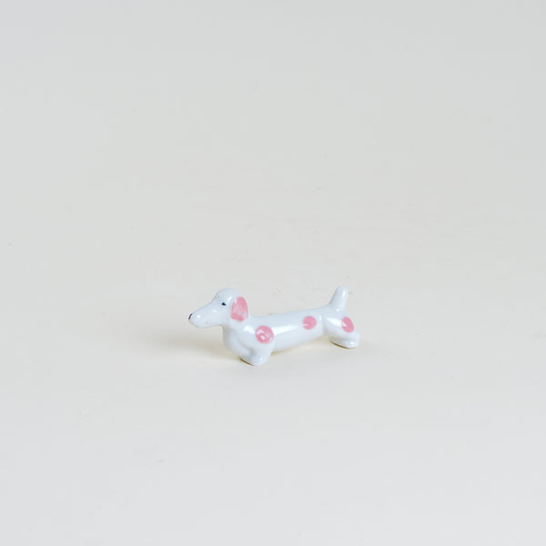 Dog Chopstick Rest in Pink