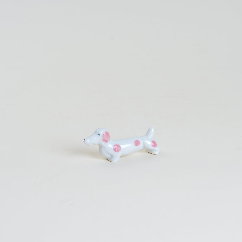 Dog Chopstick Rest in Pink