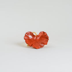 Arita Ware Red Leaf Side Dish