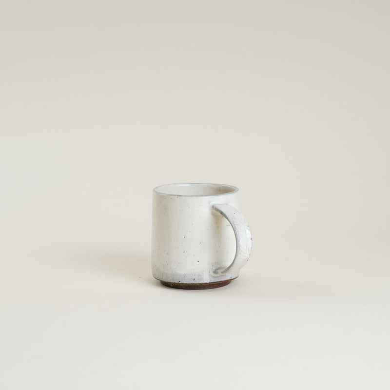 White Slip Covered Mug