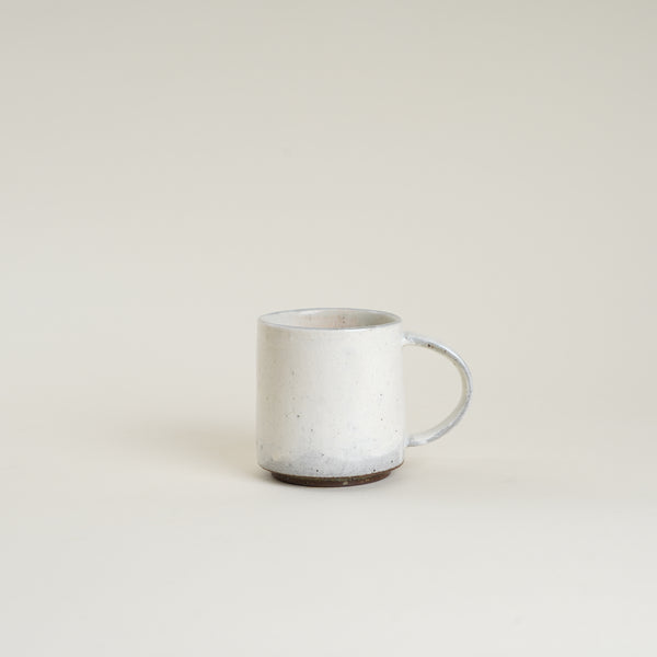 White Slip Covered Mug