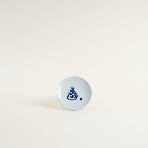 Yeogi-Damki Hand-Painted Vase Mini Dish