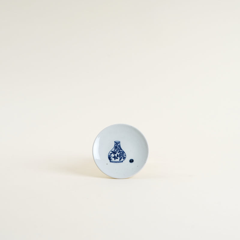 Yeogi-Damki Hand-Painted Vase Mini Dish