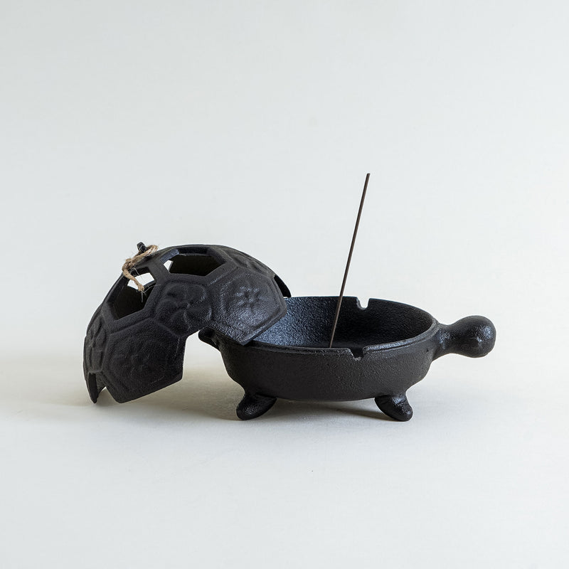 Cast Iron Tortoise Incense Burner