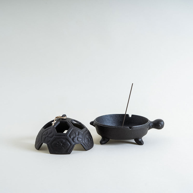 Cast Iron Tortoise Incense Burner