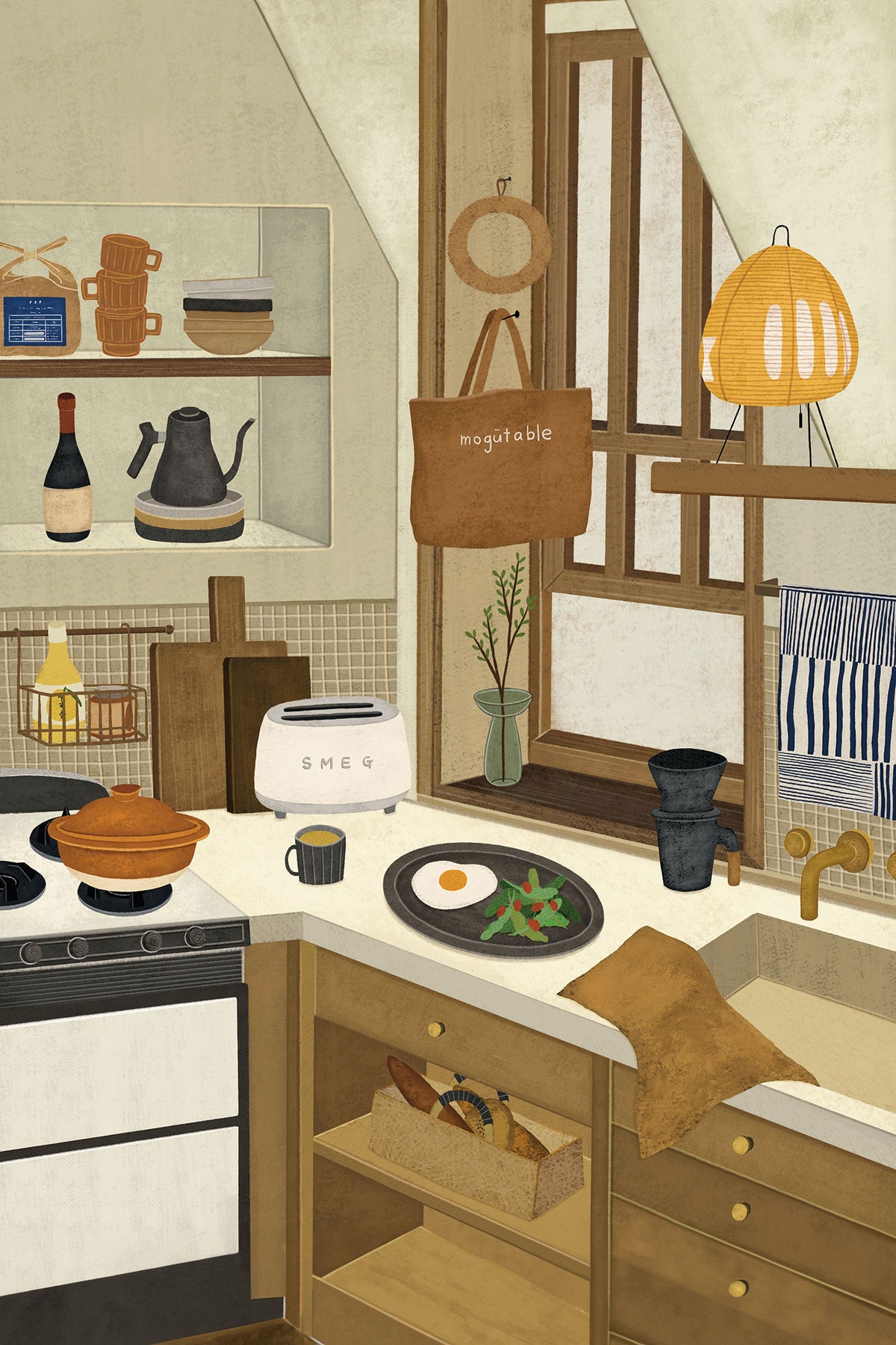 Mogutable X Chang Chih Art Print - Kitchen – mogutable