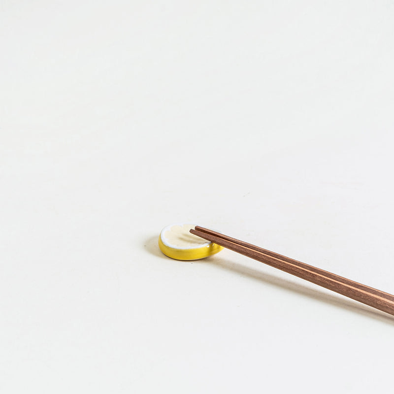 Sliced Lemon Chopstick Rest