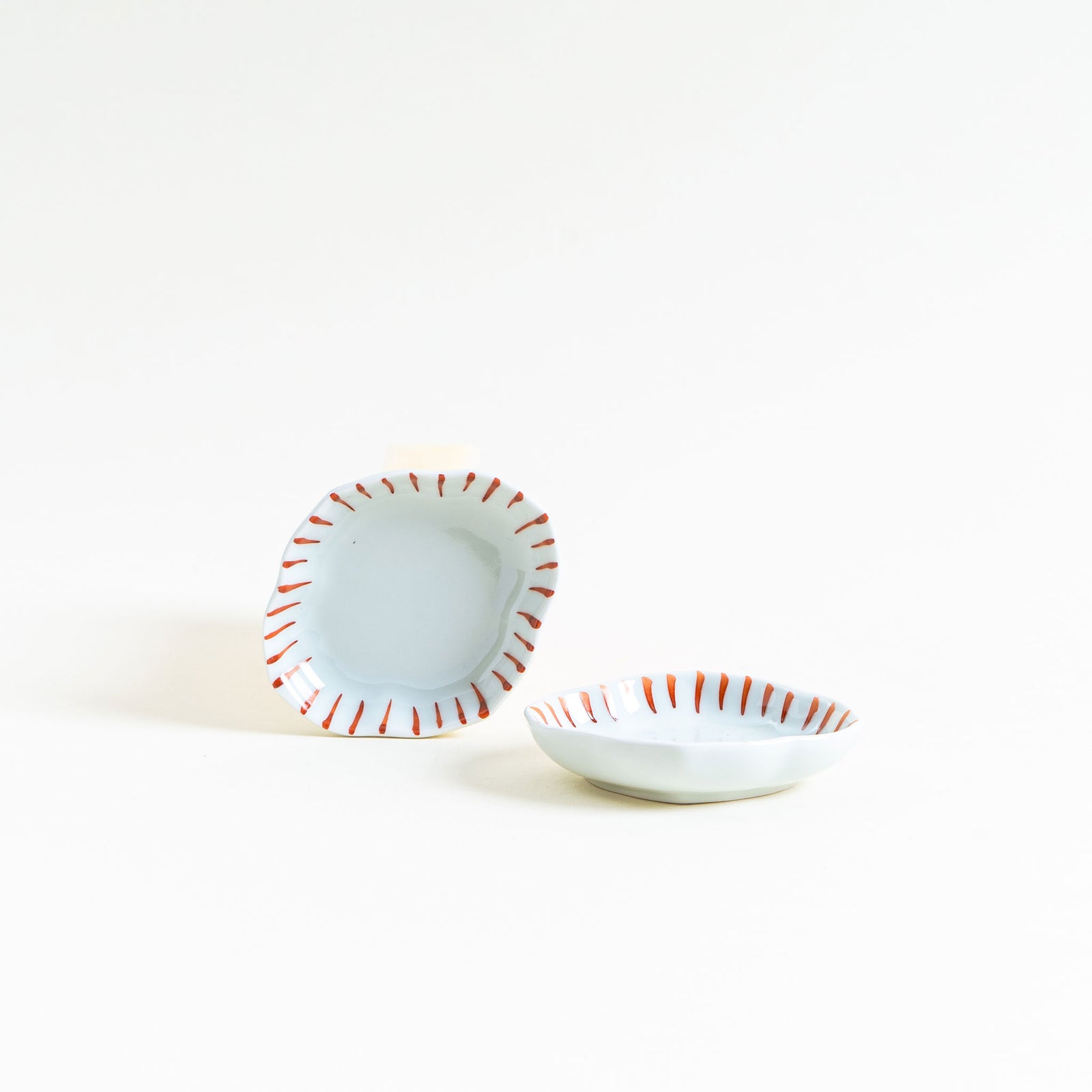 Hand-Painted Arita Ware Mini Dishes by Souta Kiln - Japanese