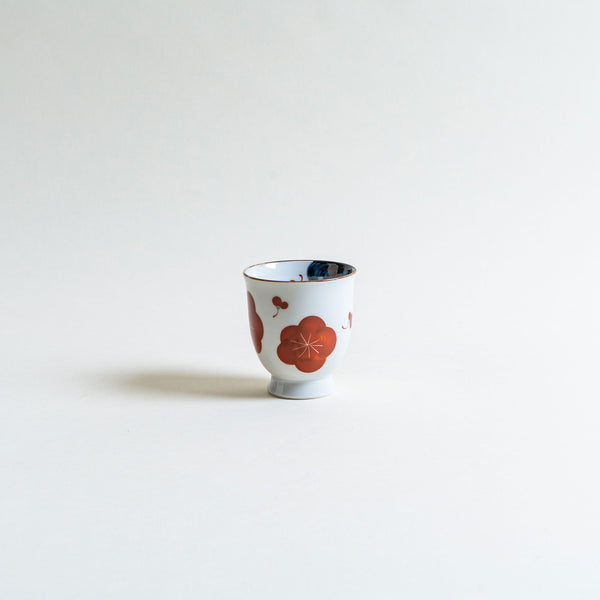 Hand-Painted Flower Teacup