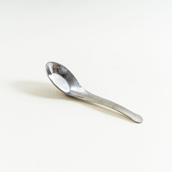 Japanese Hammered Soup Spoon