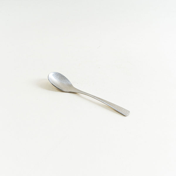 Japanese Hammered Dessert Spoon