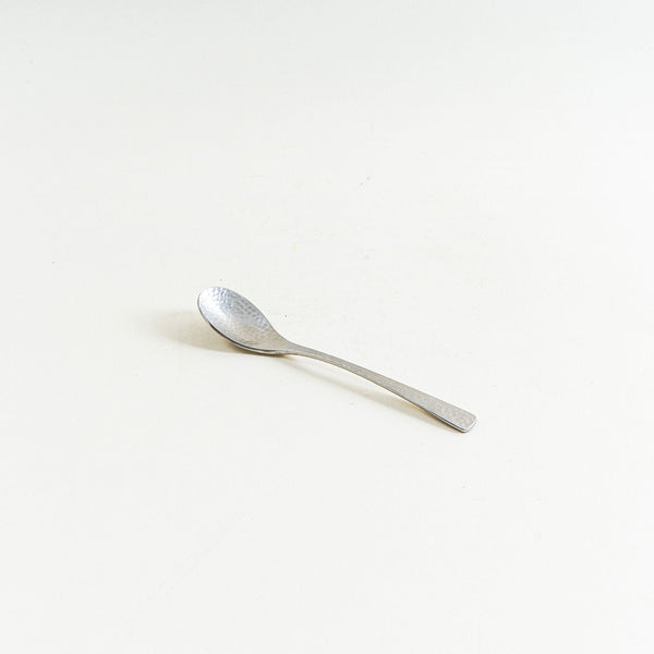 Japanese Hammered Dessert Spoon