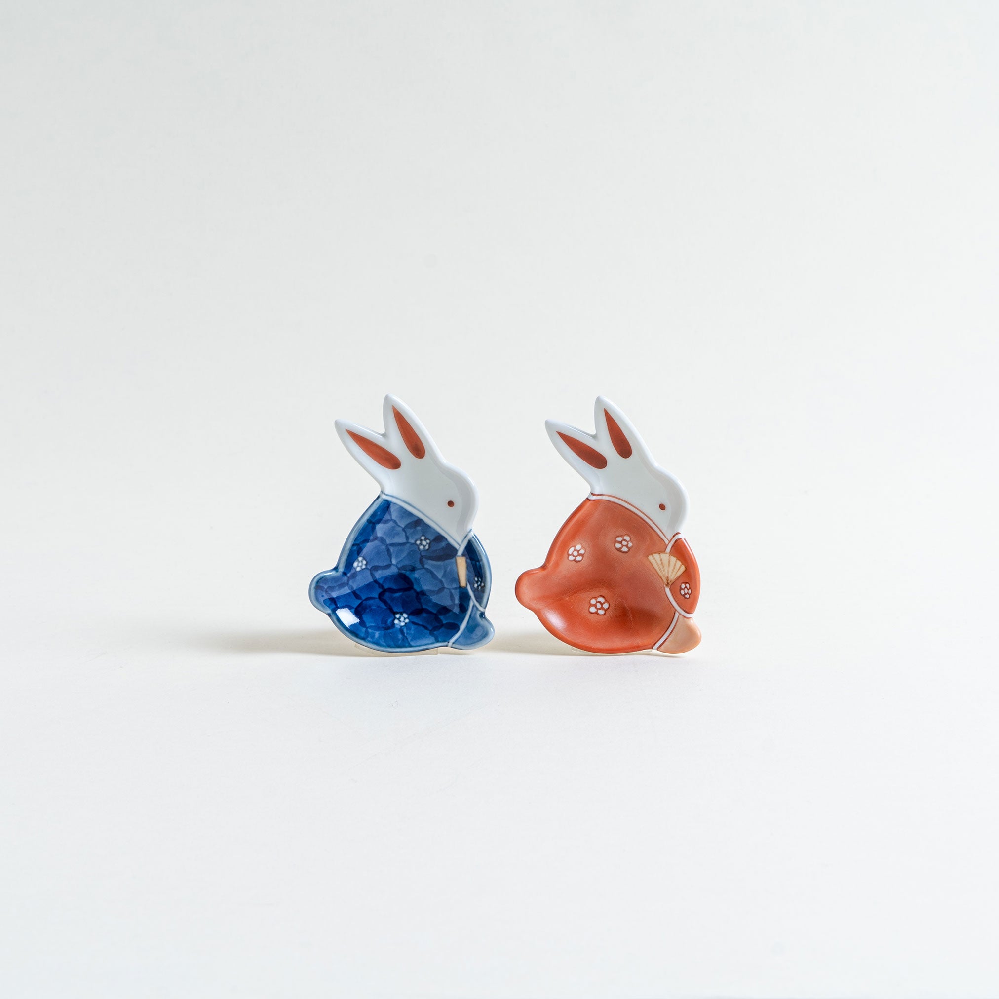 Arita Porcelain Rabbit Mini Dishes - Hand-Painted, Available in Four ...