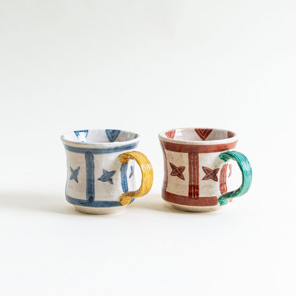 Zoho Gama Hand-Painted Mug