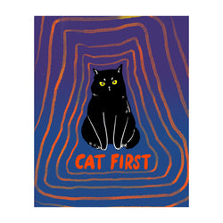 Neko.Co.Neko. Art Print - Cat First