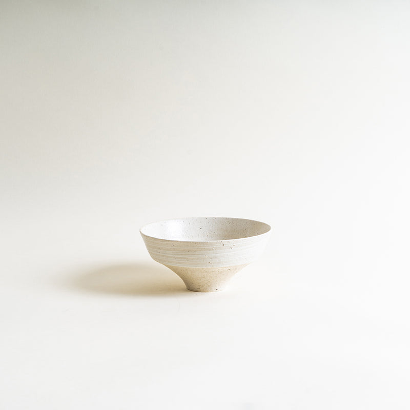 Rokuro Ceramic Bowl in White
