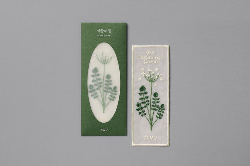 OIMU Plant Collecting Bookmark