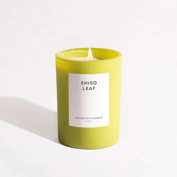 Shiso Leaf Candle