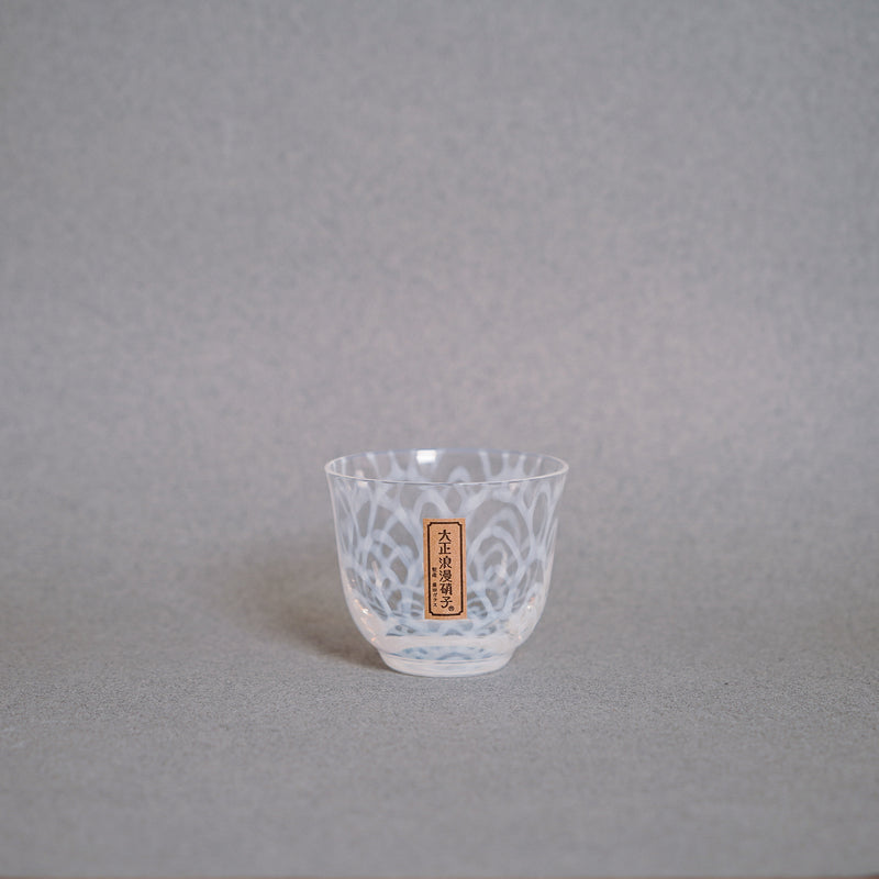 Taisho Roman Iced Tea Glass in Wave