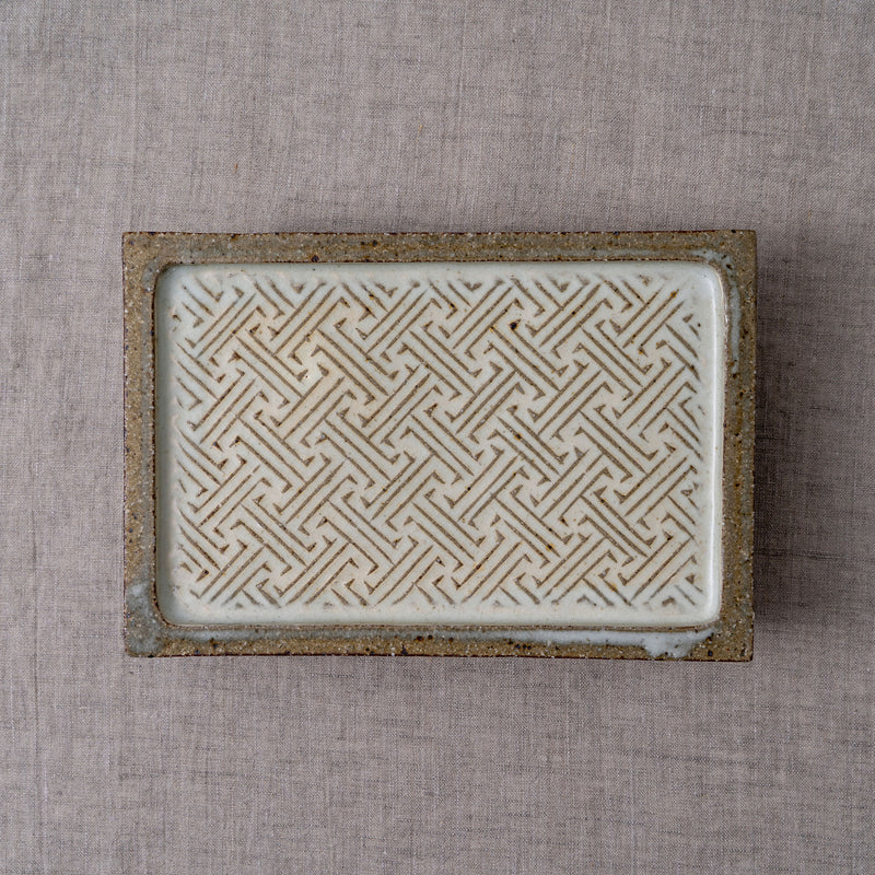 Patterned Rectangular Stand