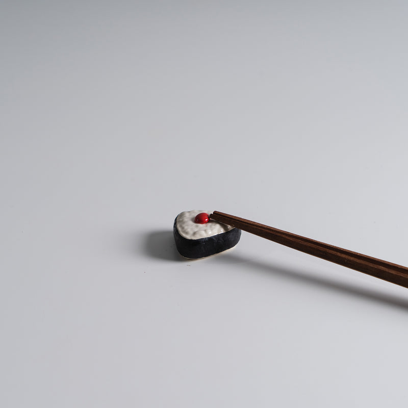 Ume Onigiri Chopstick Rest