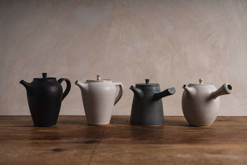 Handmade Teapot in Charcoal