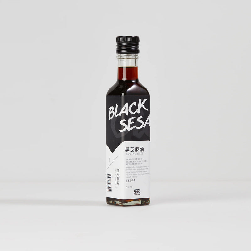 Cold Pressed Black Sesame Oil 黑芝麻油