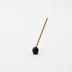 Brass Ball Shape Incense Holder in Black