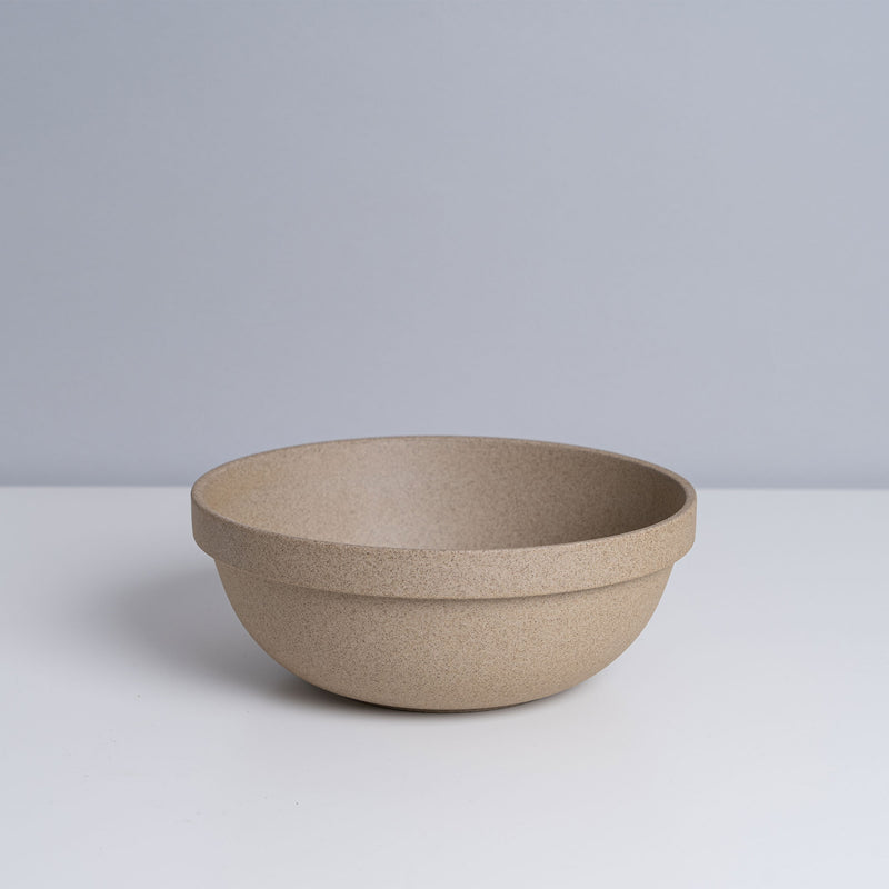 7.3" Hasami Porcelain Deep Round Bowl in Natural - Mogutable