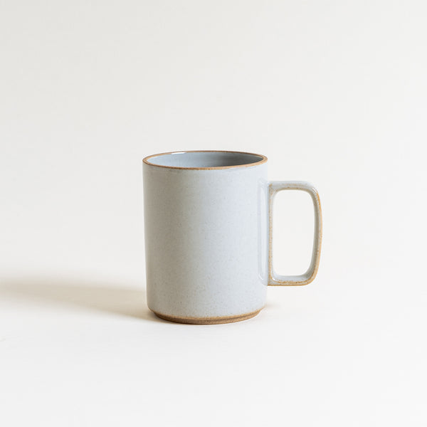 15 oz Hasami Porcelain Mug in Glossy Gray